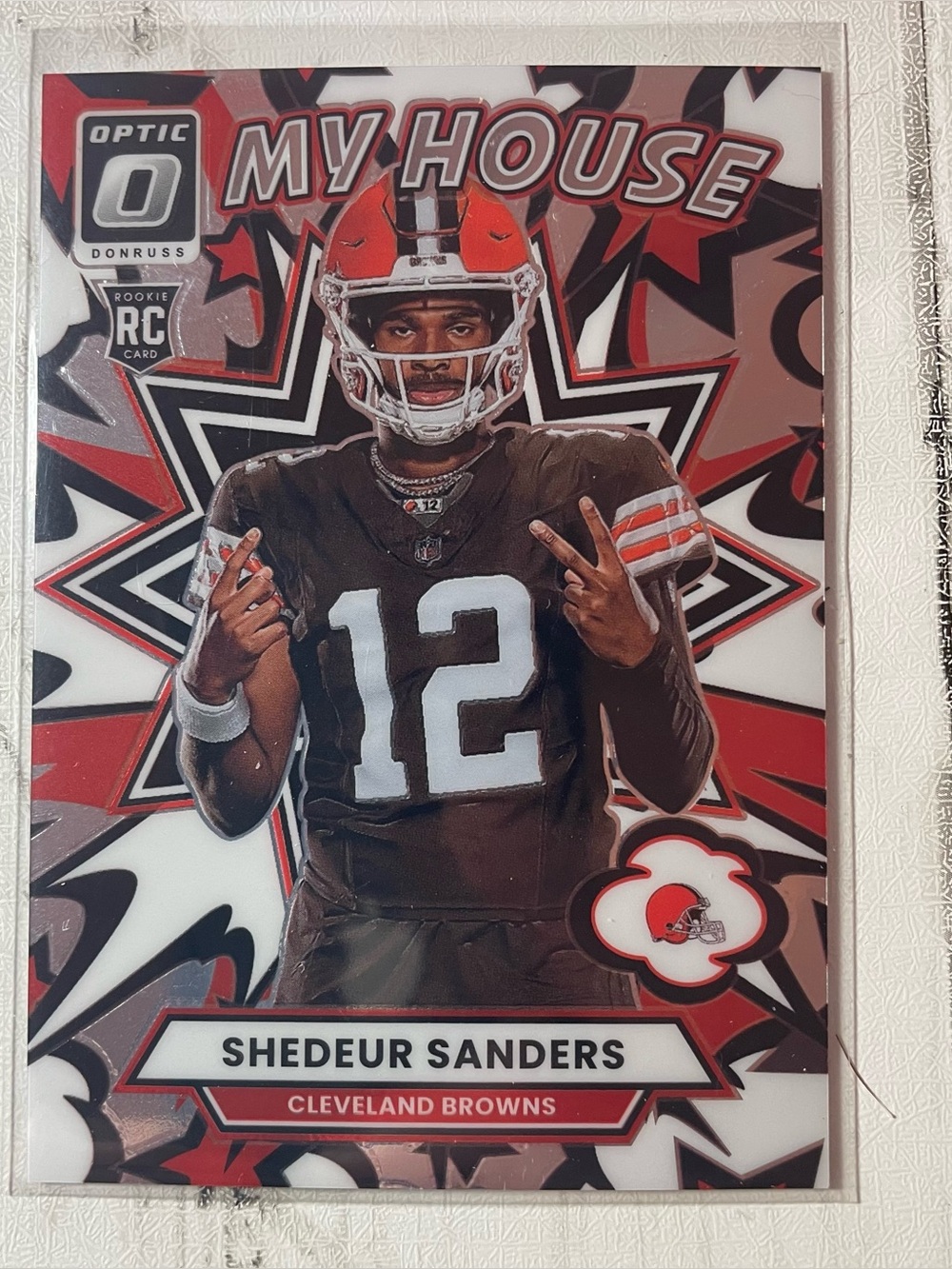 2025 Panini Donruss Optic - My House! Shedeur Sanders #5 (RC)